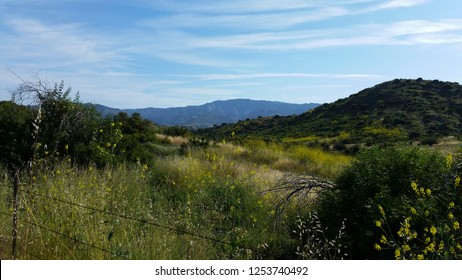 Hiking Through The Scenic Hills Of Irvine Open Ranch Space During Spring.