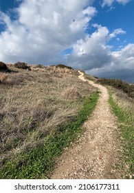 Hiking Trail In The Hill, No People, Natural Colors