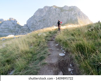 Hiking Trail In National Park Durmitor, Montenegro.