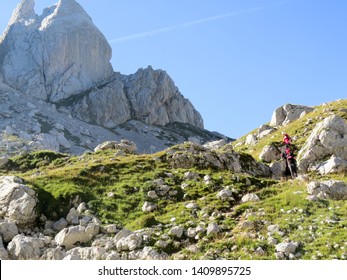 Hiking Trail In National Park Durmitor, Montenegro.