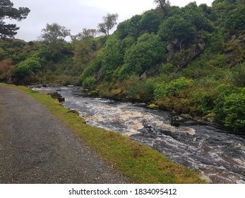 Hiking Trail Near Lewis Castle In Stornoway, Scotland.