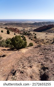 Hiking Trail At Red Rocks Park In Denver, Colorado