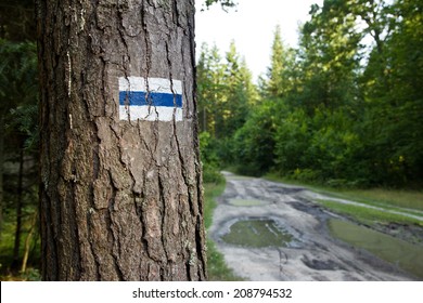 Hiking Trail Sign