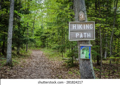 Hiking Trail Sign