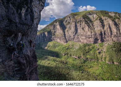 Hiking Via Ferrata In Telluride Colorado