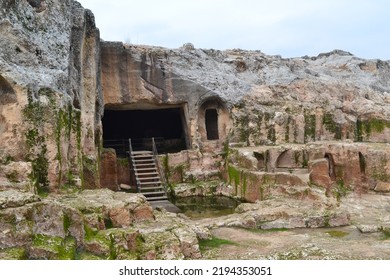 The Hilar Cave's, ancient city in Ergani, Diyarbakır  - Shutterstock ID 2194353051