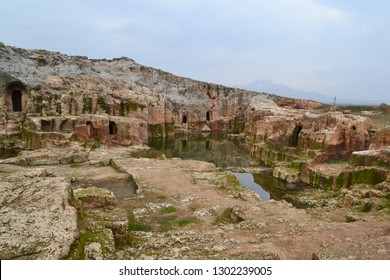 The Hilar Cave's of Ergani , Diyarbakır - Shutterstock ID 1302239005