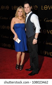 Hilary Duff And Mike Comrie  At Cartier's 3rd Annual Loveday Celebration. Private Residence, Bel Air, CA. 06-18-08