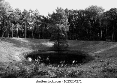 Hill 60 Crater Ypres Salient Belgium