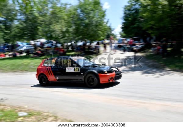 Hill climbing\
Rahovets-Liaskovets 2021.  Rally racing in Bulgaria between Veliko\
Tarnovo and Liaskovets
