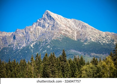 Hill Krivan in High Tatras mountains, Slovakia