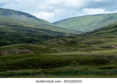 Hill And Moorland View At Glencoe Scotland