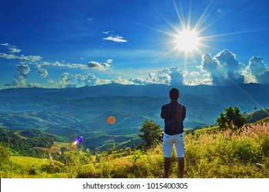 Hill side man