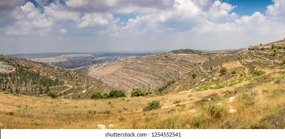Hills along Way of the Patriarchs or Way of the Fathers. The name is used in biblical narratives that it was frequently traveled by Abraham, Isaac and Jacob. Samaria, Israel