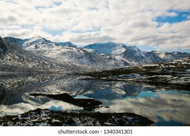 Hills & Clouds reflection