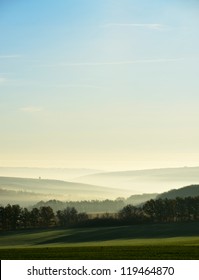 Hills Fog Morning Landscape Stock Photo 119464870 | Shutterstock