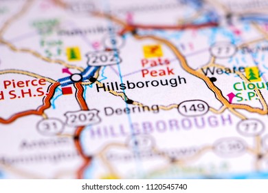 Hillsborough New Haven Usa On Map - Hillsborough New Haven Usa On 260nw 1120545740
