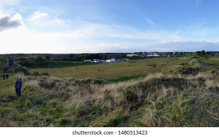 Hillside Driving Range At British Masters 