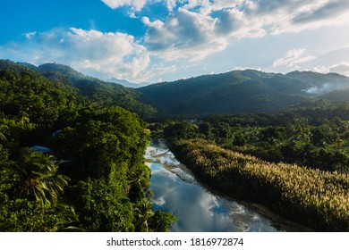 Hillside View Of Hope Bay Portland Jamaica