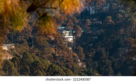 Hilltop House In The Distance