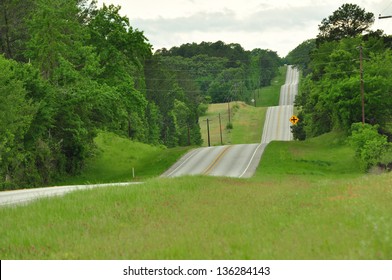 Hilly Country Road