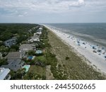 Hilton Head Island Beach, South Carolina Drone Photo