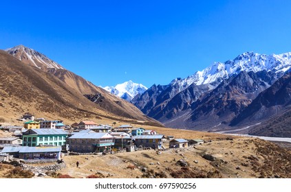 Himalaya Range From Langtang National Park ,Nepal