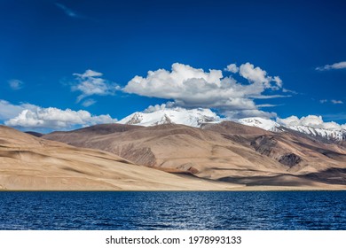 Himalayan Lake Tso Moriri (official Name Tsomoriri Wetland Conservation Reserve), Korzok, Changthang Area, Ladakh, Jammu And Kashmir, India