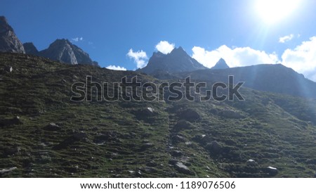 the himalayan mountains of india