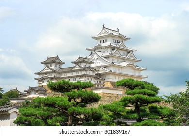 Himeji Castle in Kansai, Japan