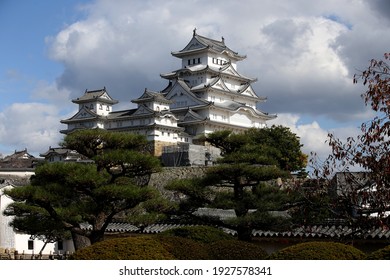 Himeji castle, Kansai Japan historic landmark background 14 11 2019