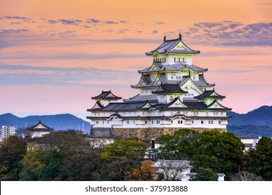 Himeji, Japan at the castle.
