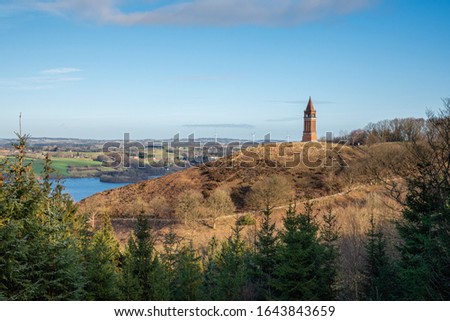 Himmelbjerget, The Sky Mountain between Ry and Silkeborg - Denmark