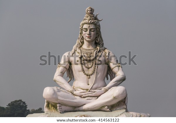 Hindu God Statue Lord Shiva Sculpture Stock Photo Edit Now 414563122