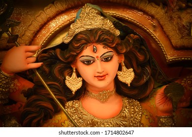 Spiritual Idol Hindu Goddess Durga Maa Stock Photo 1968790009 ...