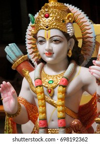 Hindu Lord Rama Marble Statue