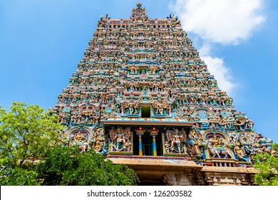 Hindu Temple, Meenakshi, Madurai, Tamil Nadu, India