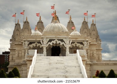 Hindu Temple In Neasden, North London