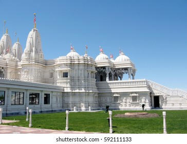 The Hindu Temple Shri Swaminarayan Mandir In Toronto, Canada