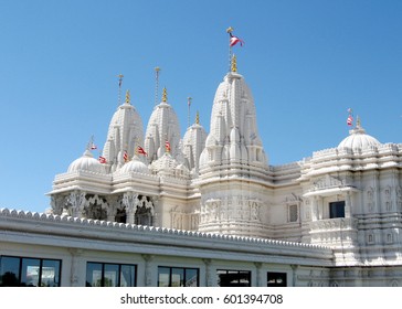 Hindu Temple Shri Swaminarayan Mandir In Toronto, Canada