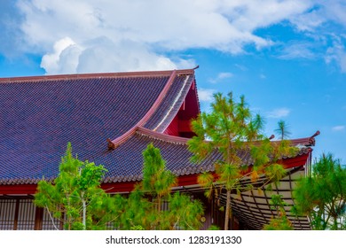 Hinoki Land Japanese building architecture style in Chiang Mai Thailand. New famous landmark. - Shutterstock ID 1283191330