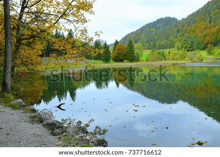 Hintersteiner lake in Austria