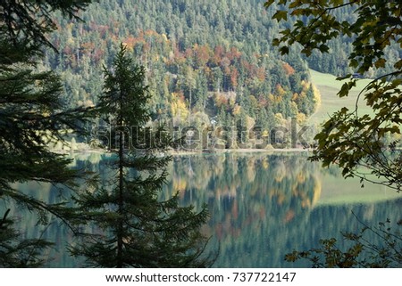Hintersteiner lake in Austria