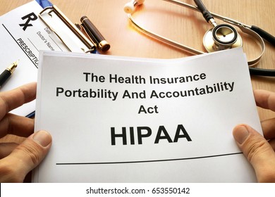 HIPAA.  The Health Insurance Portability and Accountability Act of 1996.