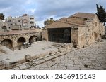 The Hippolytus Hall in the Archeology Museum of Madaba on Jordan