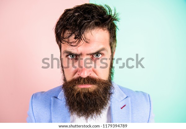 Hipster Guy Messy Tousled Hair Long Stock Photo Edit Now 1179394789