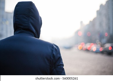 Lonely Man Back City Hd Stock Images Shutterstock Lonely Man Back City Hd Stock Images Shutterstock