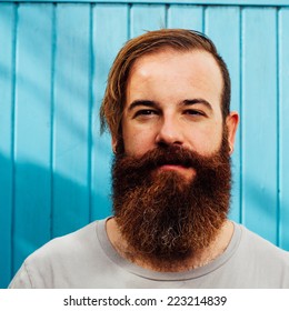 Hipster Style Bearded Man Stock Photo Edit Now