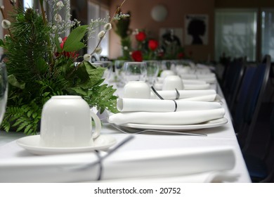 A Hi-Res picture of a formal banquet.