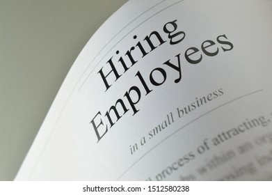 Hiring Employees In A Small Business